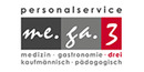 Logo me.ga. 3 personalservice gmbh