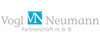 Logo Kanzlei Vogl und Neumann - Steuerberater/Wirtschaftsprüfer Partnerschaft m.b.B.